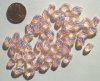 50 12mm AB Rose Leaf